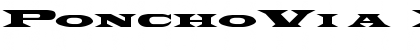 Download PonchoVia Ex Font Download PonchoVia Ex Font