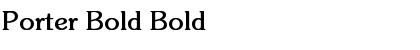 Download Porter Bold Font Download Porter Bold Font