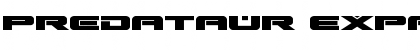 Download Predataur Expanded Font Download Predataur Expanded Font