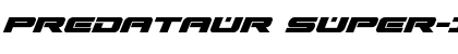 Download Predataur Super-Italic Font Download Predataur Super-Italic Font