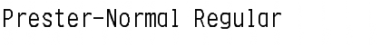 Download Prester-Normal Font Download Prester-Normal Font