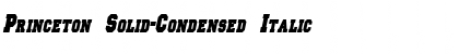 Download Princeton Solid-Condensed Font Download Princeton Solid-Condensed Font