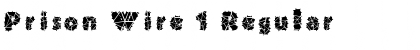 Download Prison Wire 1 Font Download Prison Wire 1 Font
