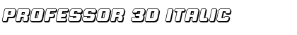 Download Professor 3D Font Download Professor 3D Font