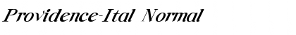 Download Providence-Ital Font Download Providence-Ital Font