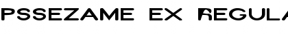 Download PSSezame Ex Font Download PSSezame Ex Font