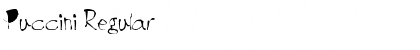 Download Puccini Font Download Puccini Font