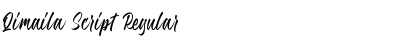 Download Qimaila Script Font Download Qimaila Script Font