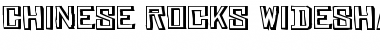 Download Chinese Rocks WideShaded Font Download Chinese Rocks WideShaded Font