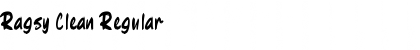 Download Ragsy Clean Font Download Ragsy Clean Font