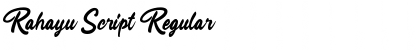 Download Rahayu Script Font Download Rahayu Script Font