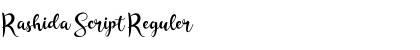 Download Rashida Script Font Download Rashida Script Font