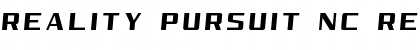 Download Reality Pursuit NC Font Download Reality Pursuit NC Font