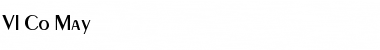 Download VI Co May Font Download VI Co May Font