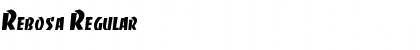 Download Rebosa Font Download Rebosa Font