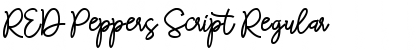 Download RED Peppers Script Font Download RED Peppers Script Font