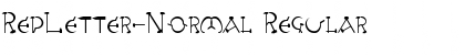 Download RedLetter-Normal Font Download RedLetter-Normal Font