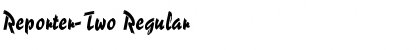 Download Reporter-Two Font Download Reporter-Two Font