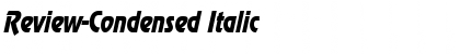 Download Review-Condensed Font Download Review-Condensed Font