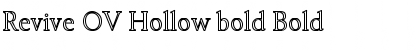 Download Revive OV Hollow bold Font Download Revive OV Hollow bold Font