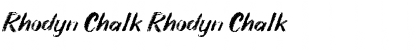 Download Rhodyn Chalk Font Download Rhodyn Chalk Font