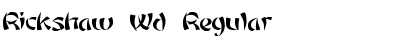 Download Rickshaw Wd Font Download Rickshaw Wd Font