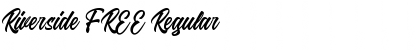 Download Riverside FREE Font Download Riverside FREE Font