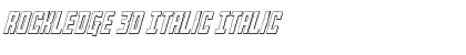 Download Rockledge 3D Italic Font Download Rockledge 3D Italic Font