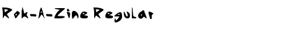 Download Rok-A-Zine Font Download Rok-A-Zine Font