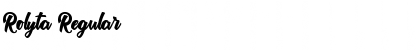Download Rolyta Font Download Rolyta Font