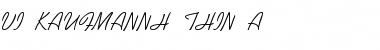 Download VI KaufmannH Font Download VI KaufmannH Font