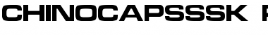Download ChinoCapsSSK Font Download ChinoCapsSSK Font