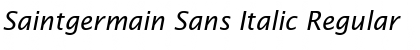Download Saintgermain Sans Italic Font Download Saintgermain Sans Italic Font