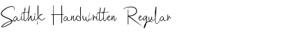 Download Saithik Handwritten Font Download Saithik Handwritten Font