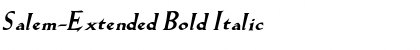Download Salem-Extended Font Download Salem-Extended Font