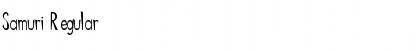 Download Samuri Font Download Samuri Font