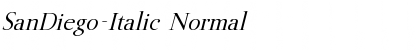 Download SanDiego-Italic Font Download SanDiego-Italic Font