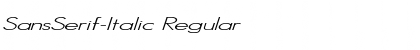 Download SansSerif-Italic Font Download SansSerif-Italic Font