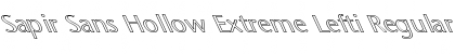 Download Sapir Sans Hollow Extreme Lefti Font Download Sapir Sans Hollow Extreme Lefti Font