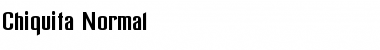 Download Chiquita Font Download Chiquita Font