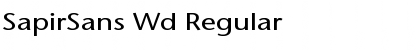 Download SapirSans Wd Font Download SapirSans Wd Font