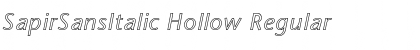 Download SapirSansItalic Hollow Font Download SapirSansItalic Hollow Font