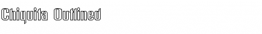 Download Chiquita Outlined Font Download Chiquita Outlined Font