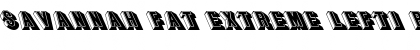 Download Savannah Fat Extreme Lefti Font Download Savannah Fat Extreme Lefti Font