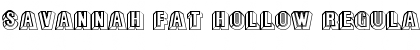 Download Savannah Fat Hollow Font Download Savannah Fat Hollow Font