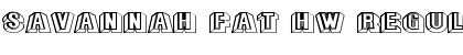 Download Savannah Fat HW Font Download Savannah Fat HW Font