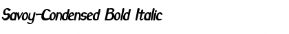 Download Savoy-Condensed Font Download Savoy-Condensed Font
