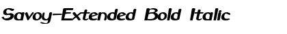 Download Savoy-Extended Font Download Savoy-Extended Font