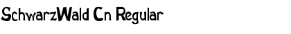 Download SchwarzWald Cn Font Download SchwarzWald Cn Font