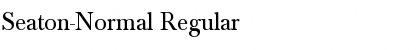 Download Seaton-Normal Font Download Seaton-Normal Font